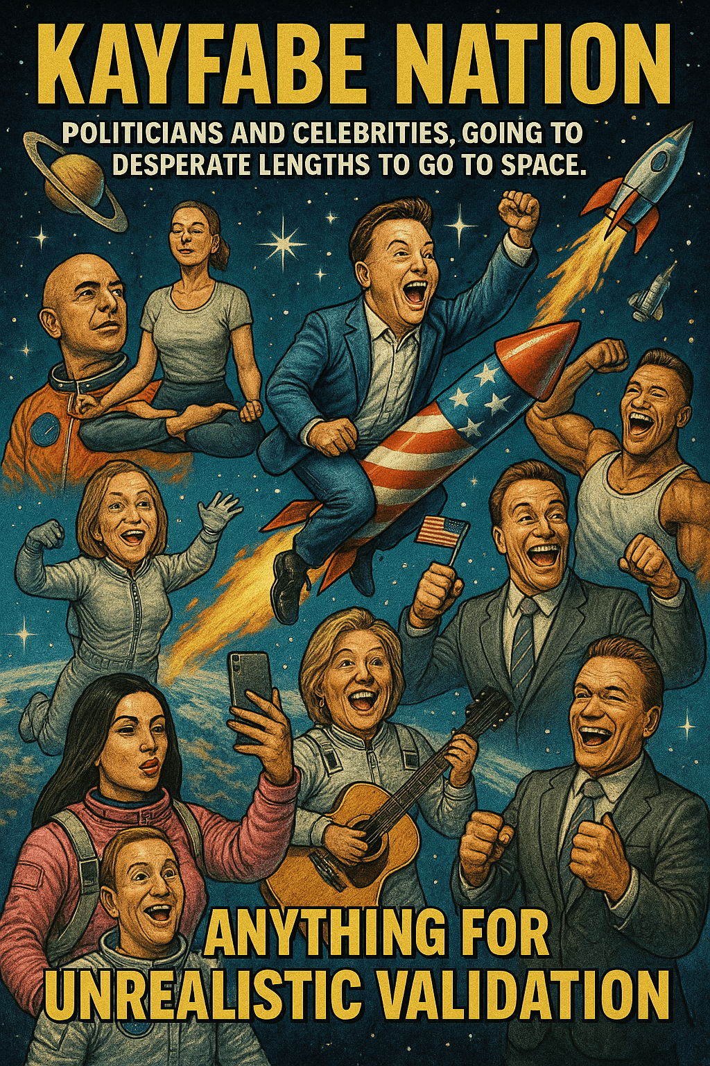 Kayfabe Nation: How Celebrities and Politicians Use Altered Reality in a Desperate Bid for Relevance