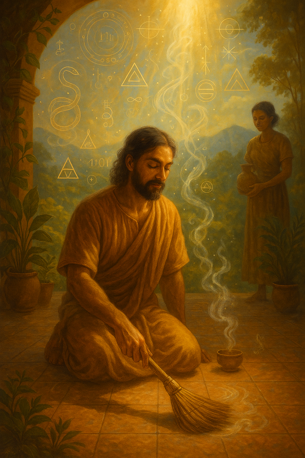 The Hidden Alchemy of Cleaning and Serving: Spiritual Magic in Mundane Acts