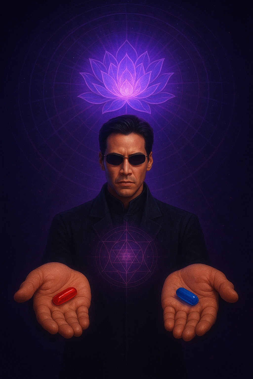 Why Neo Should Have Taken Both Pills: The Purple Path of the Divine Alchemist