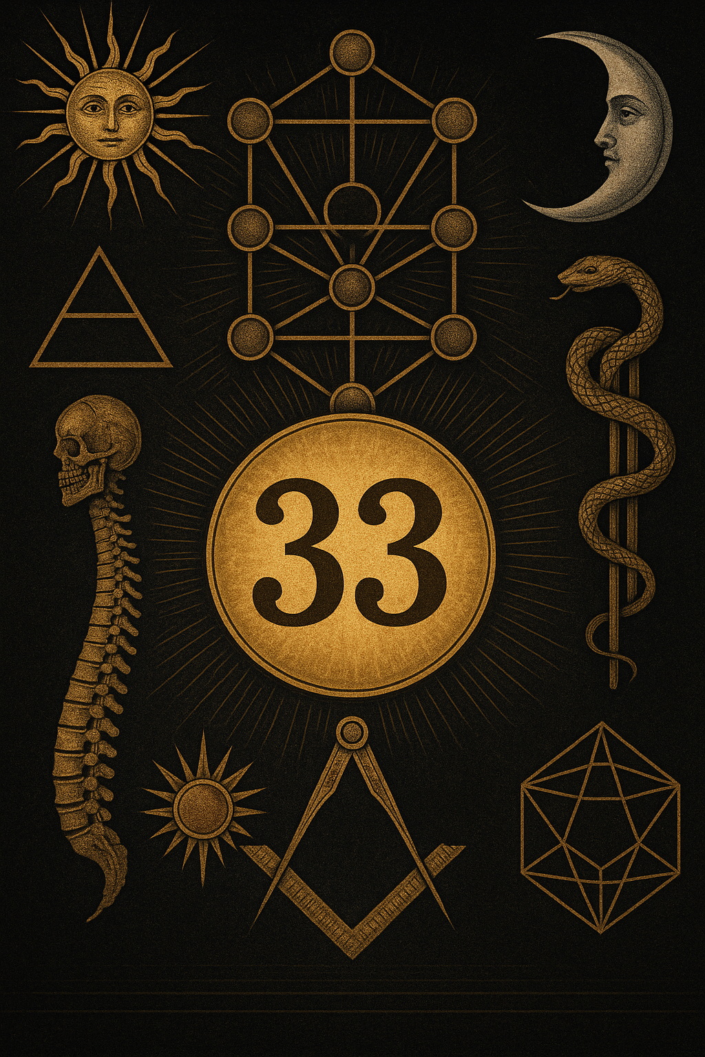 The Esoteric Meaning of 33: Sacred Number, Bridge Between Heaven and Earth, and the Fulfillment of the Great Work