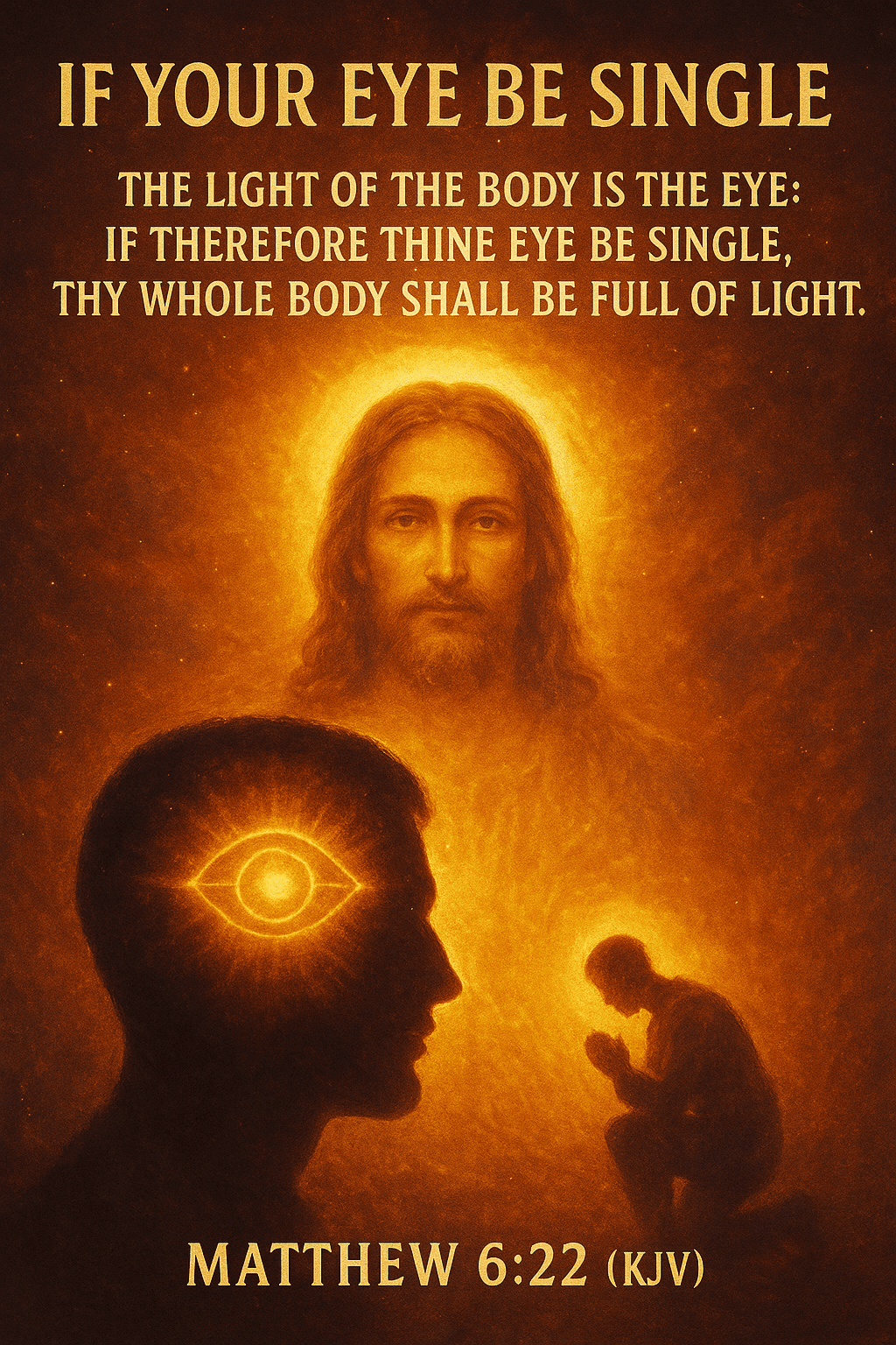 ✨&nbsp;“If Your Eye Be Single”: Awakening the Pineal Light and Seeing God Within