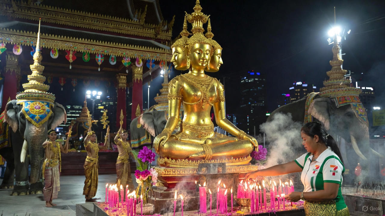 The Enigmatic Reign of a Hindu Deity in Buddhist Thailand: How Thao Maha Brahma Captured the Heart of a Nation