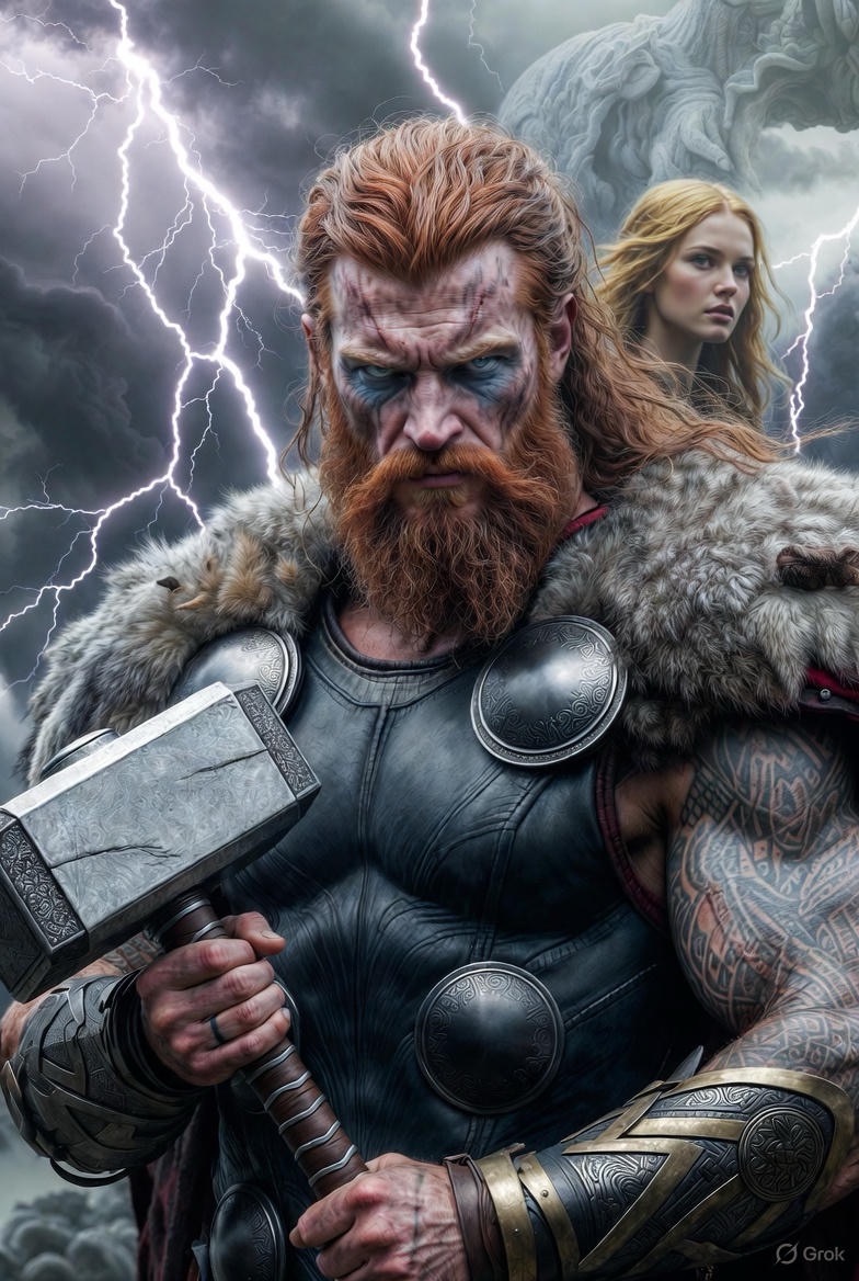 Thunderous Legacy: Unveiling Thor, the Hammer-Slinging God Who Stole a Day from the Week