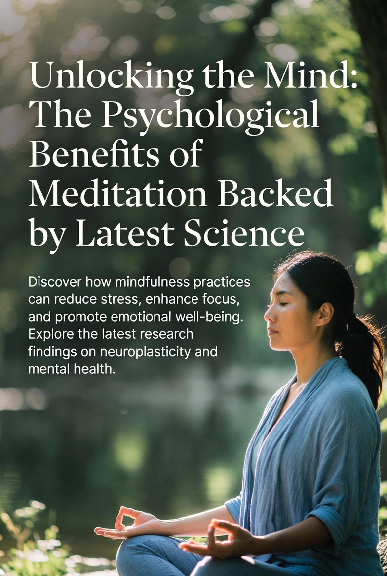Unlocking the Mind: The Psychological Benefits of Meditation Backed by Latest Science
