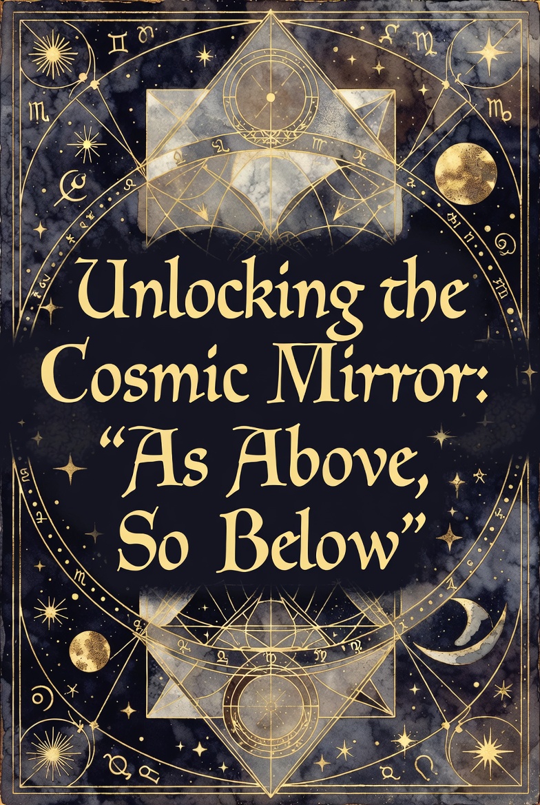 Unlocking the Cosmic Mirror: “As Above, So Below” and the Threads Binding Our Universe